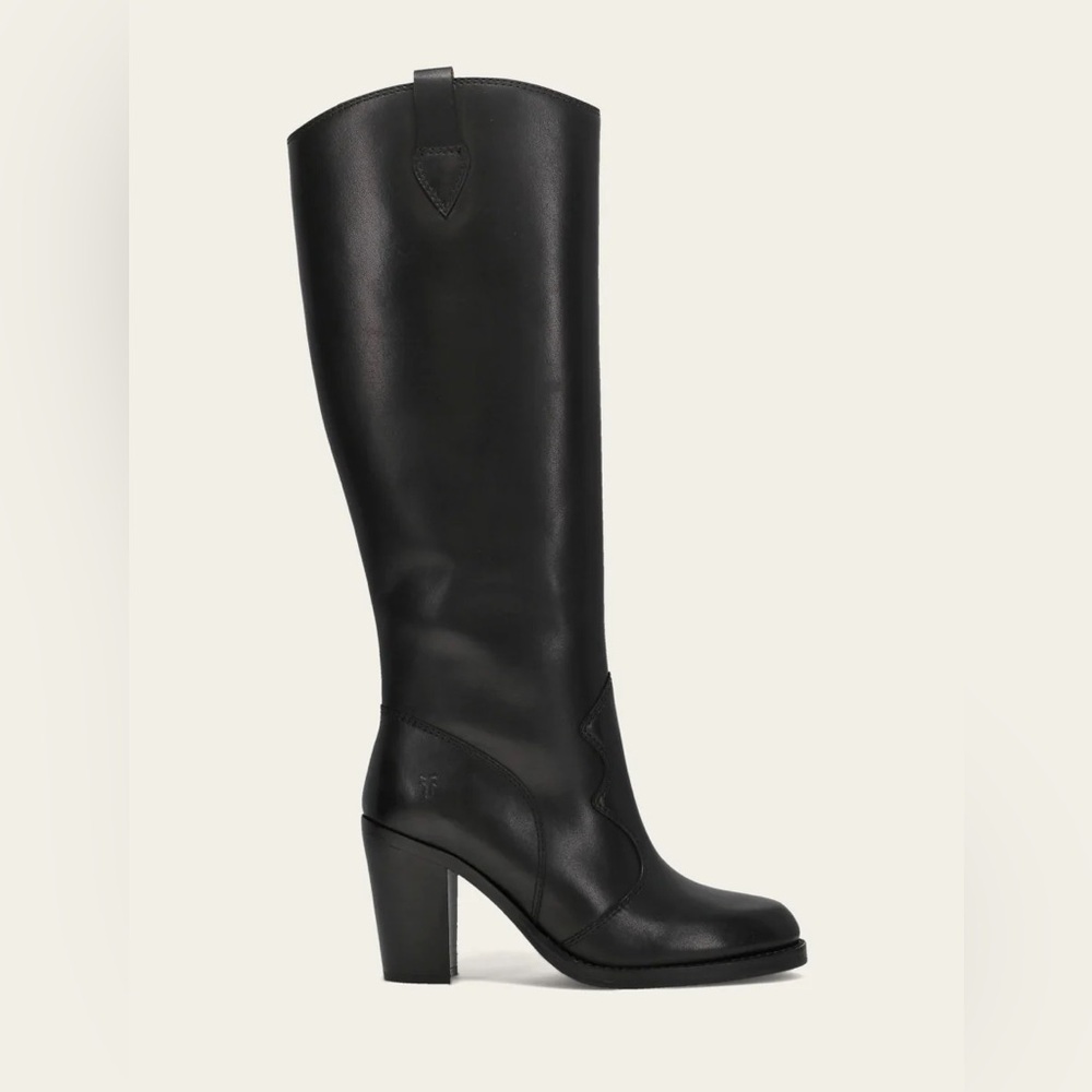 NIB Frye Corinne Tall heeled boots, 8, black